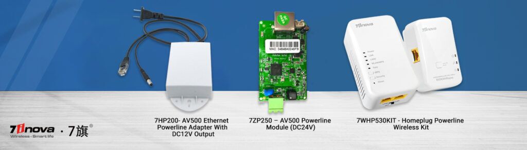 7inova powerline device manufacturer 7inova Technology product